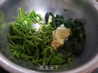 凉拌红薯杆红薯叶步骤5