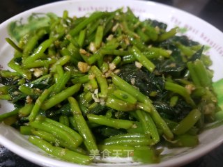 凉拌红薯杆红薯叶步骤8
