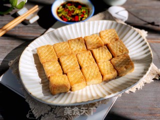 空炸豆腐步骤6