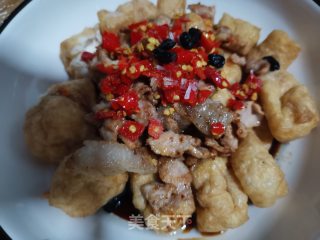 油豆腐蒸肉步骤6