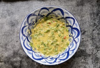 白菜苗鸡蛋煎饼步骤9