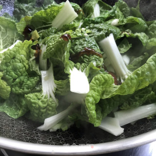 蒜蓉塔菜步骤6