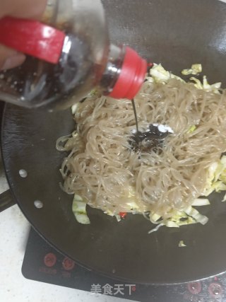 包菜炒粉条步骤13