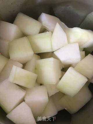 焖冬瓜步骤2