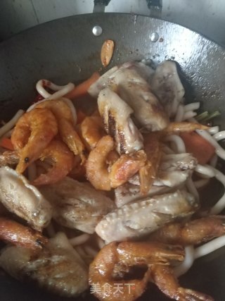 干锅大虾鸡翅步骤23