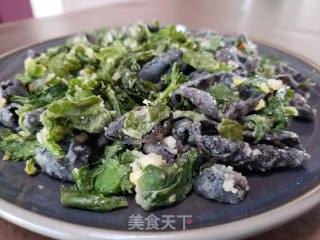 蒸木耳芹菜叶步骤10
