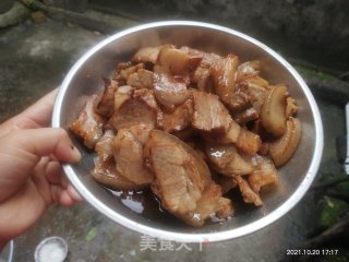 炒猪肉步骤6