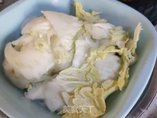 红虾烧白菜步骤2