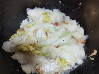 红虾烧白菜步骤8