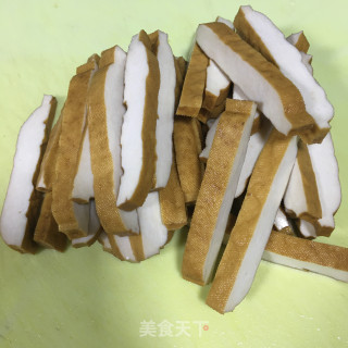 肉片香干炒西芹步骤2