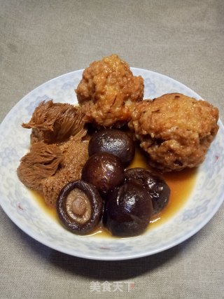 菌菇炖肉丸步骤12