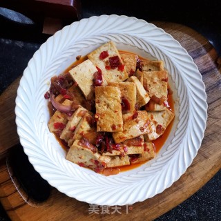 香辣农家豆腐步骤8