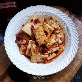 香辣农家豆腐步骤9