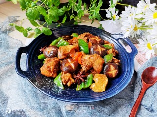 香菇焖鸭块步骤16