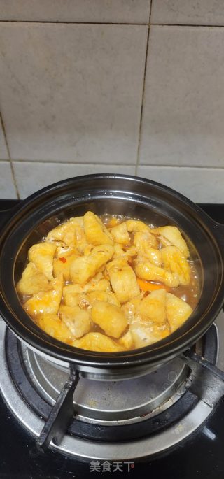 油豆腐肉片煲步骤10