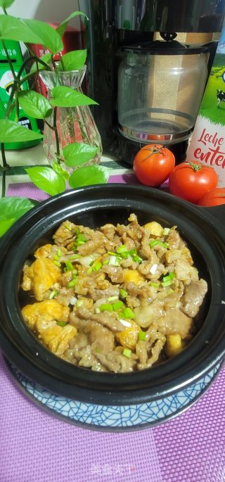 油豆腐肉片煲步骤16