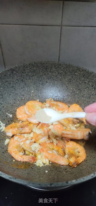 蒜香大虾步骤9
