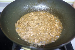 牛肉炒佛手瓜步骤7