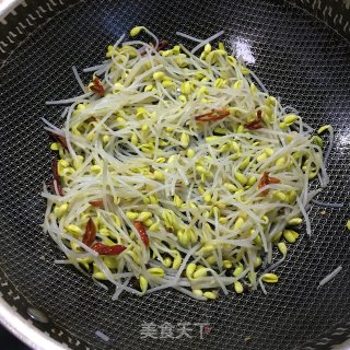 醋溜黄豆芽步骤3