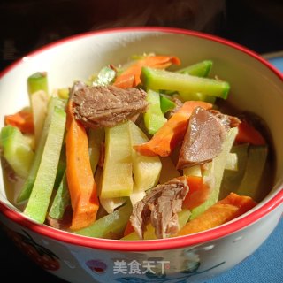 “萝卜”青萝卜炖酱牛肉步骤13