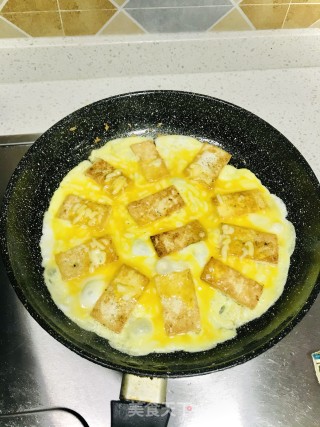 芝士豆腐煎蛋步骤6