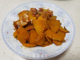 炒南瓜片步骤5