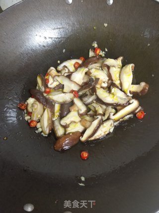 孜然香菇步骤7