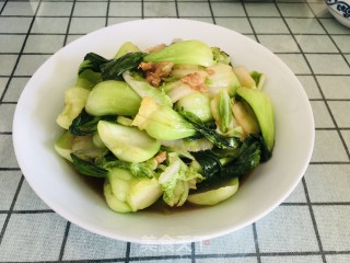 油滋啦炒油菜步骤10