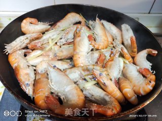 红烧大头虾步骤5