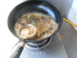 煎烧多宝鱼步骤8