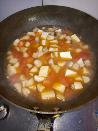 杏鲍菇炖豆腐步骤6