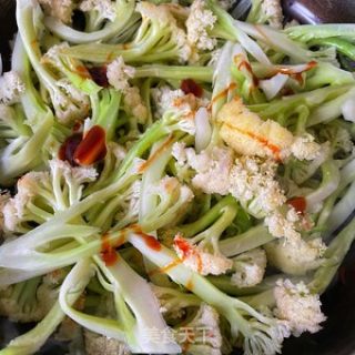 简单王炸家常菜花步骤2