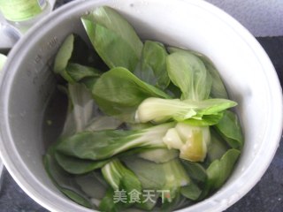 秋木耳油菜步骤1