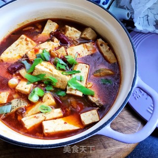 香辣鲈鱼炖豆腐步骤11