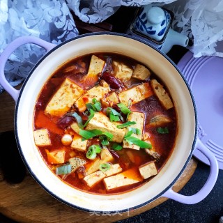 香辣鲈鱼炖豆腐步骤13
