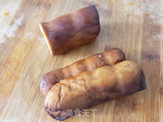 苦瓜炒豆腐卷步骤2