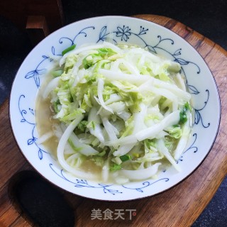 蒜蓉炒白菜步骤9