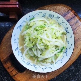 蒜蓉炒白菜步骤8