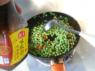 鸡蛋烧豌豆步骤8