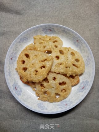 酥炸藕片步骤7