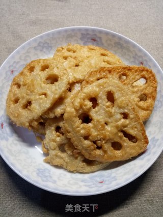 酥炸藕片步骤8