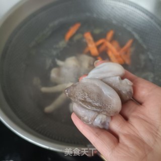 鸡爪章鱼炒毛豆步骤7