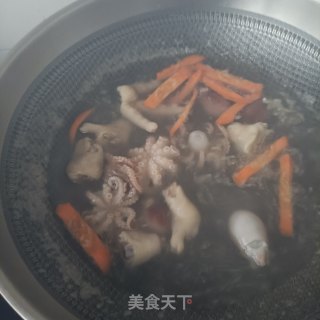 鸡爪章鱼炒毛豆步骤9