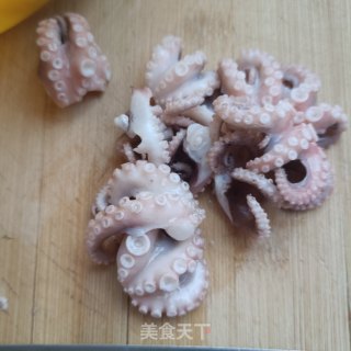 鸡爪章鱼炒毛豆步骤12