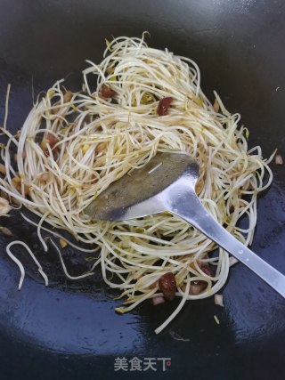 酸辣炒豆芽步骤4