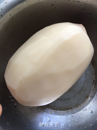 藕粒肉饼步骤1