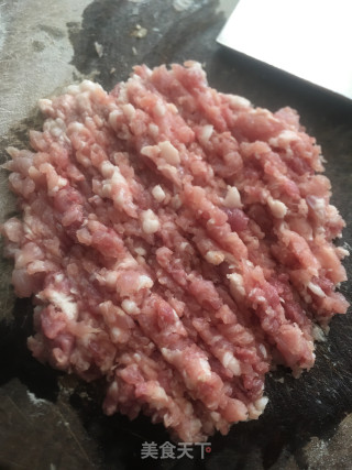 藕粒肉饼步骤2