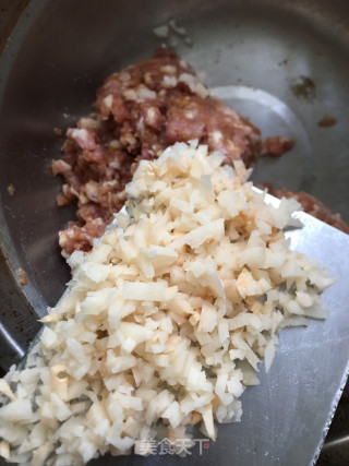 藕粒肉饼步骤5