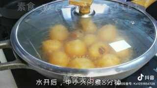 油面筋塞素肉步骤8