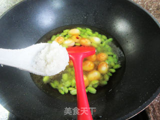 虎皮鹌鹑蛋烧毛豆步骤9